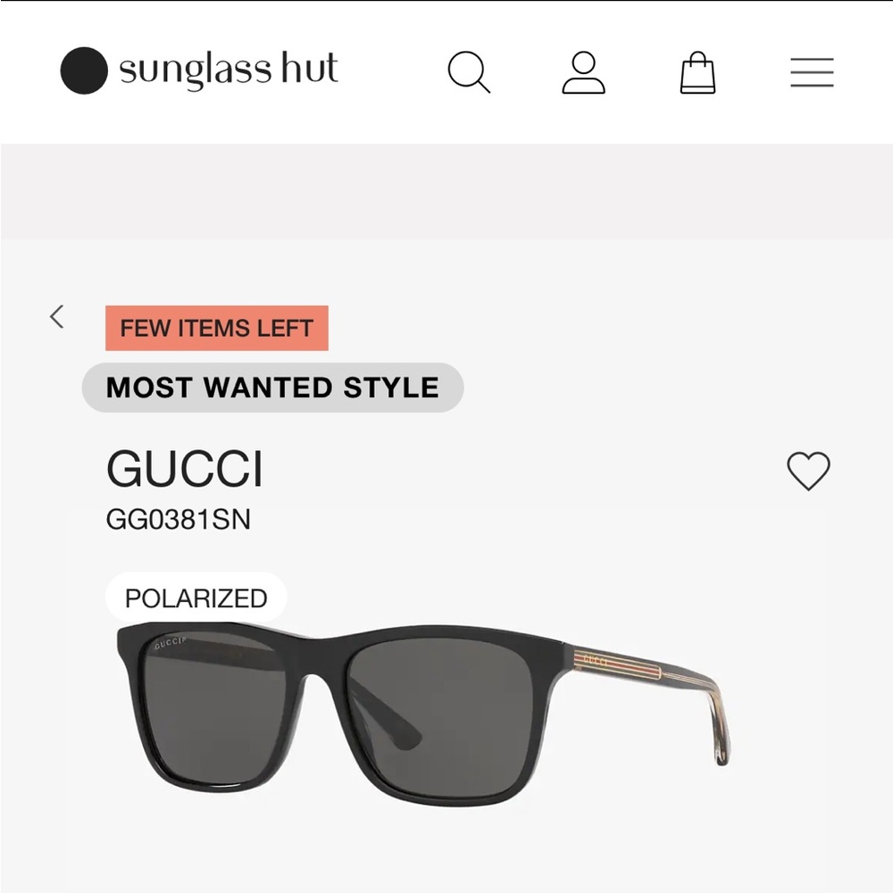 Gucci GG0381SN Polarized Women’s sunglasses